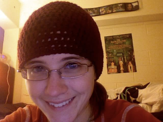 Long stocking crochet hat /