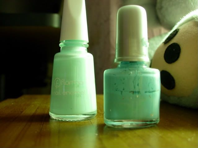  green shade similar to the promo pictures of Essie Mint Candy Apple