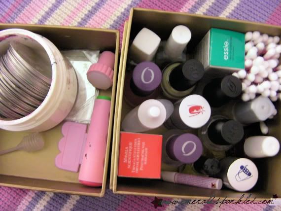 A closer look at konad & nail care stuff. And that's all!