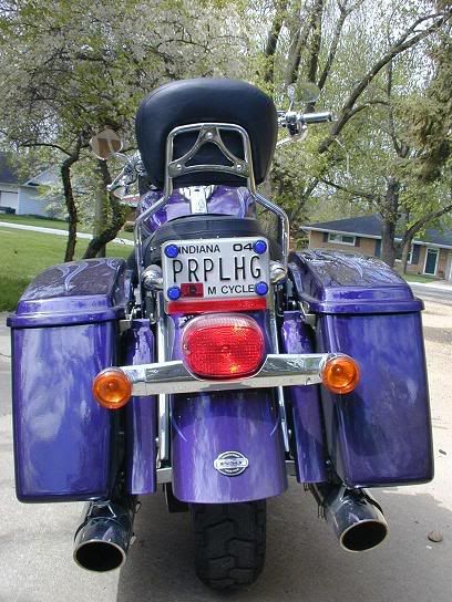 California Motorcycle Plate