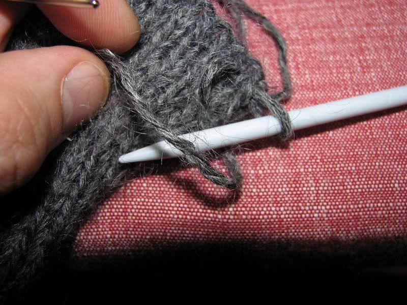 comment tricoter en sens inverse
