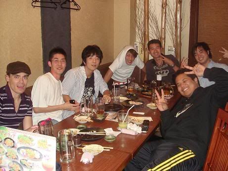 The Boys - J, Mike, Tomo, Shouki, Hideo, Gem, Adam