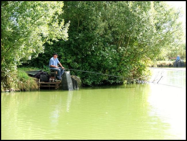 Steve Wilson on Peg 13.