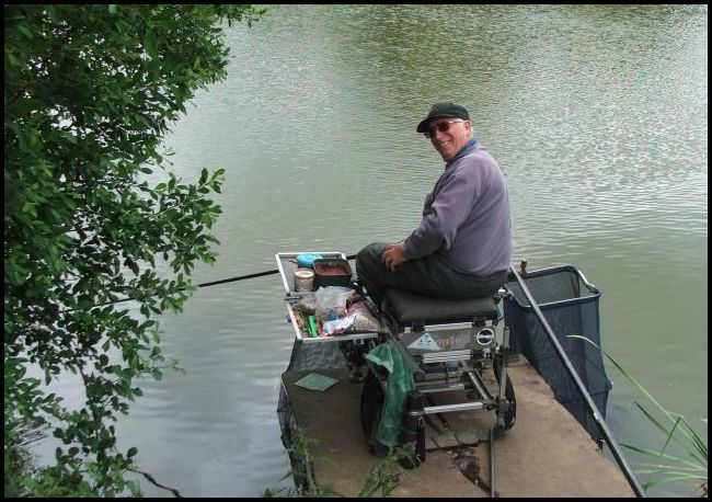 Fred was having a grueller on Peg 3