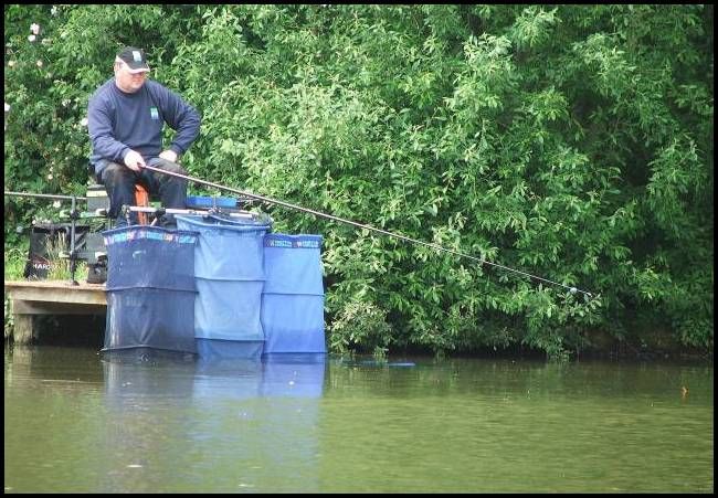 Steve (big Stump) seemed lost in concentration on peg 38