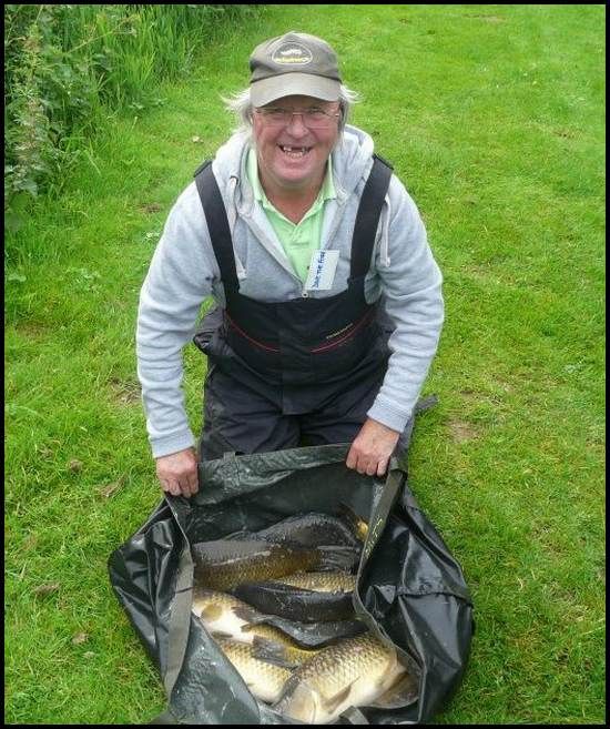Dave the fish was leading with 117lbs