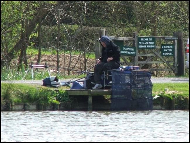 Dave was on his way to a 'Ton' on peg 11