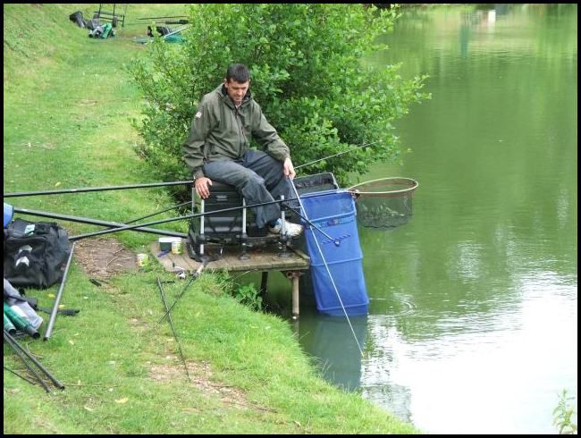 Keith Powell on peg 18