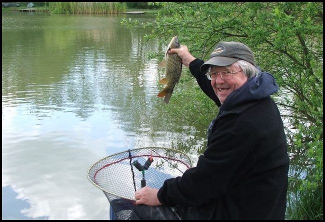 Dave was soon landing a carp