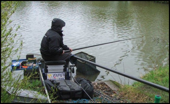 Dave getting to grips with Peg 19