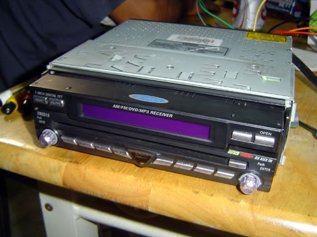 FS: Jensen VM9510 DVD Head Unit with Wiring Harness and Faceplate