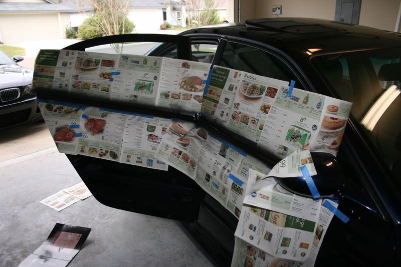 DIY Window Trim Paint Ken DeChromes His Car (New Thread) E46