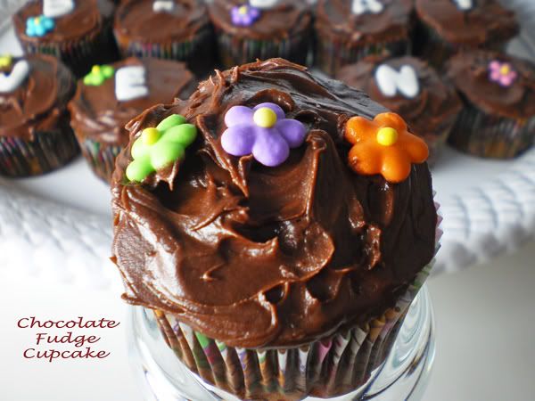 The easy solution was to bake Chocolate cupcakes and top them with chocolate 
