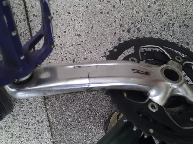 bent crankset