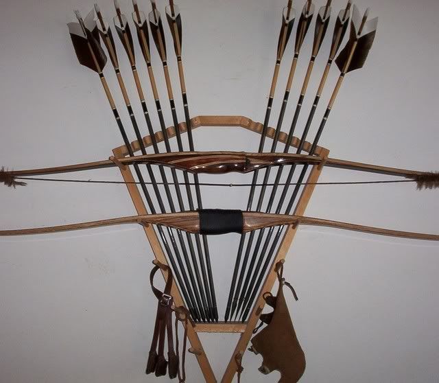 Woodworking Plans Bow Rack Plans Wall PDF Plans