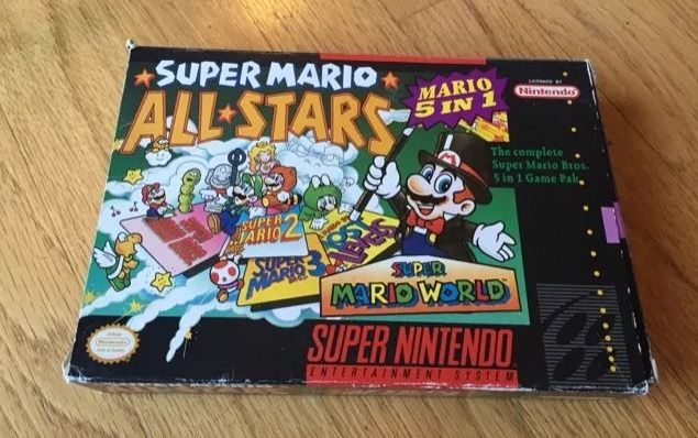 super mario all stars super mario world super nintendo