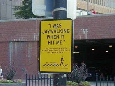 jaywalk