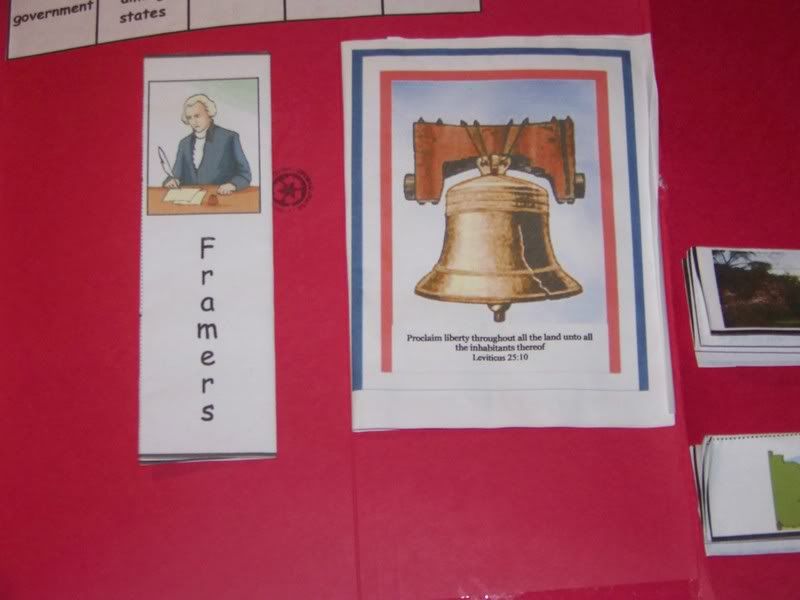I made the Liberty Bell booklet in Word.