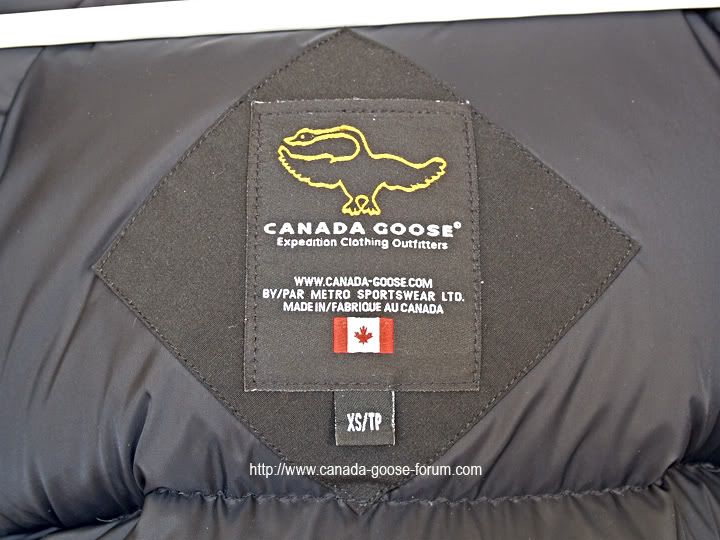 how to tell if a canadian goose jacket is fake