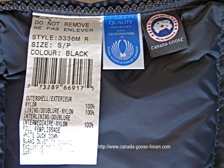 how to tell a canada goose jacket is fake
