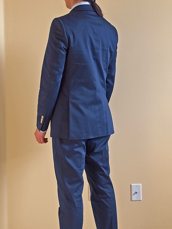 Indochino Navy Cotton Suit in Fit Check Forum