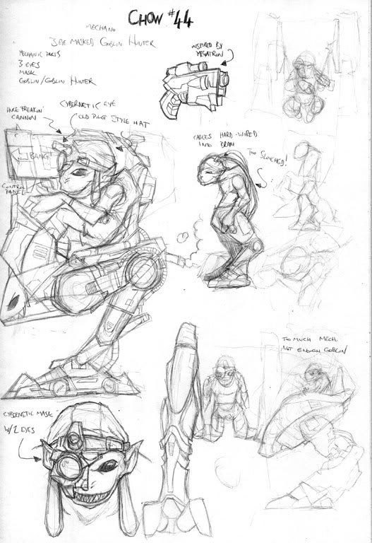 CHOW #44 - VOTING - Special Ed. - ORTHO - 3 eye masked mechano goblin hunter CHOW #44 - VOTING - Special Ed. - ORTHO - 3 eye masked mechano goblin hunter