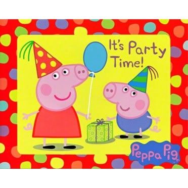 Peppa  Birthday Party on Pin Peppa Pig Party Invitations Cards With Envelopes X 6 George On
