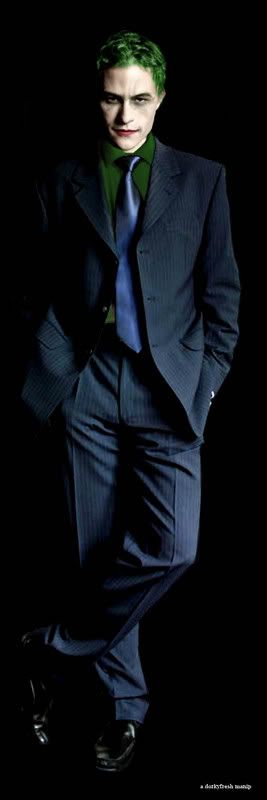 joker black tuxedo