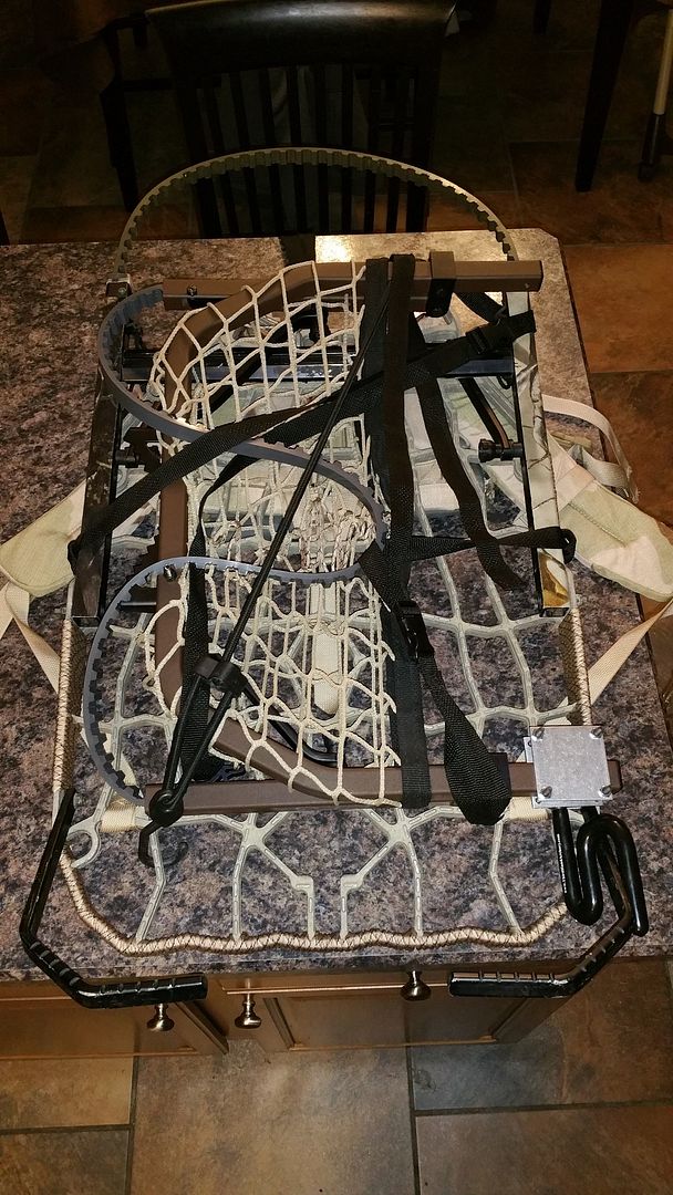 Lone Wolf Sit & Climb mods, Wide Flip Top elimination The Hunting Beast