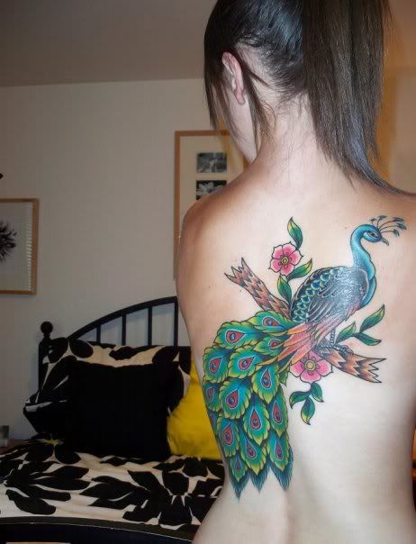 Peacock Back