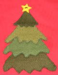 Semi Custom Applique' Christmas Tree Shirt