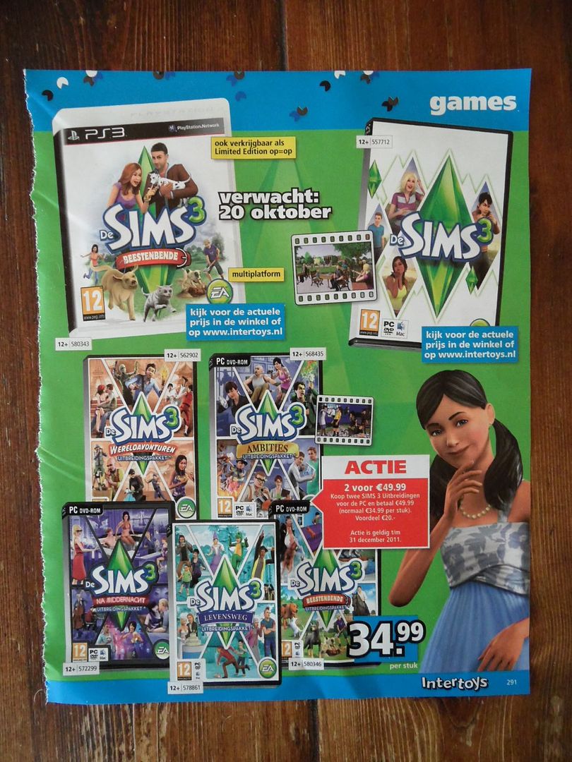 uitbreidingen voor De Sims 3 voor 50 euro « Sims Nieuws