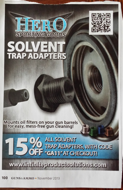 Solvent Trap Adapter?