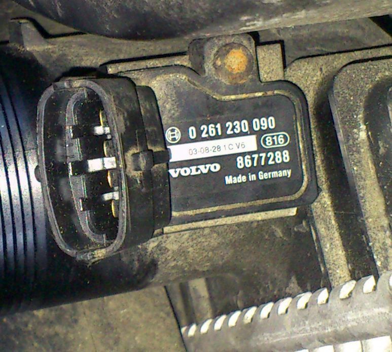 MAP - Manifold Absolute Pressure Sensor with Photo - Volvo Owners Club Forum