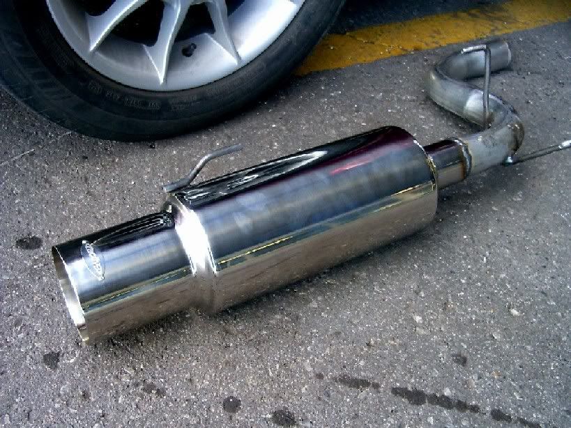 Ractive muffler honda #6