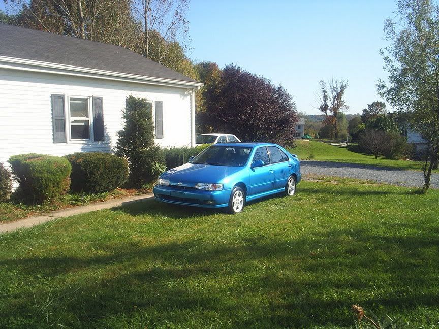 Brand new paint job pics!! (Spectre Blue Metallic) SR20 Forum