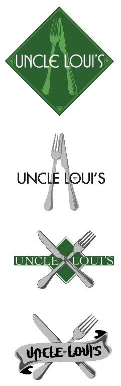 rejected uncle loui's logos