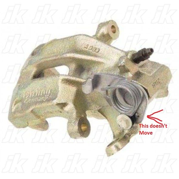 Rear Disc Parking brake lever stuck VW Vortex Volkswagen Forum