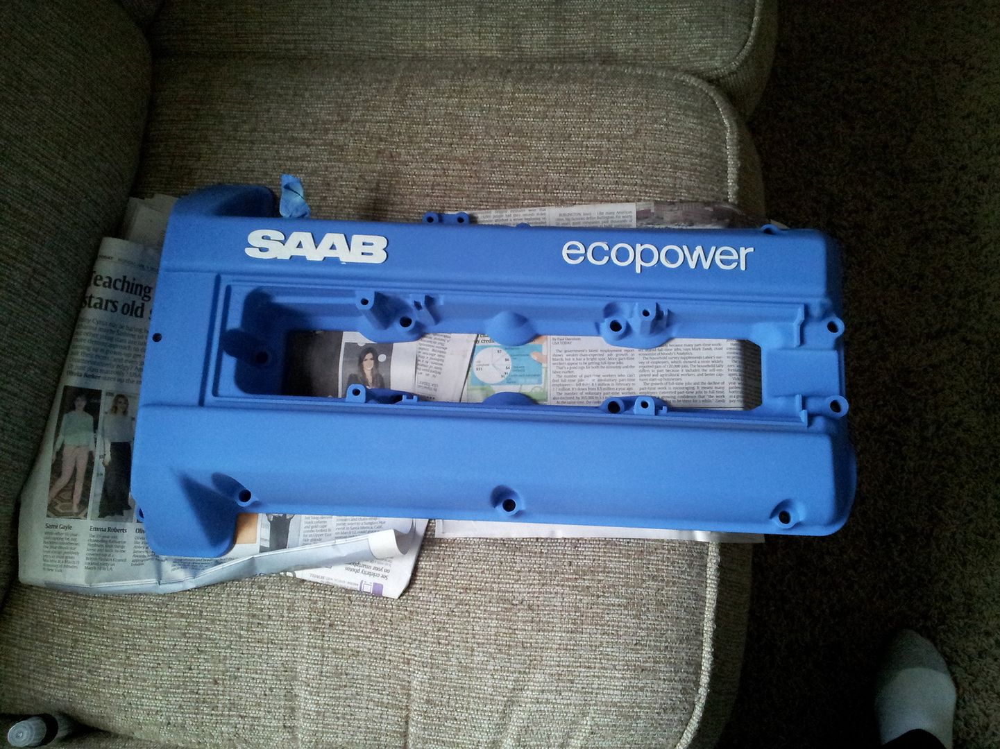 For Sale painted valve cover SaabCentral Forums