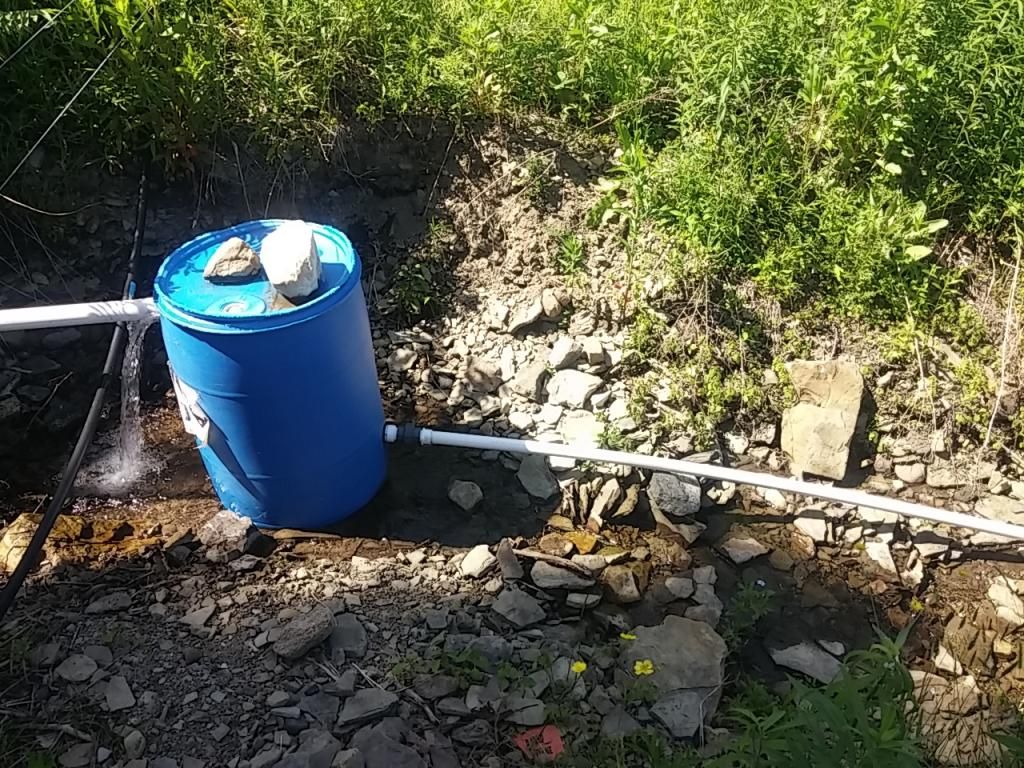 My ram pump/gravity water system (pic heavy) - Homesteading Questions