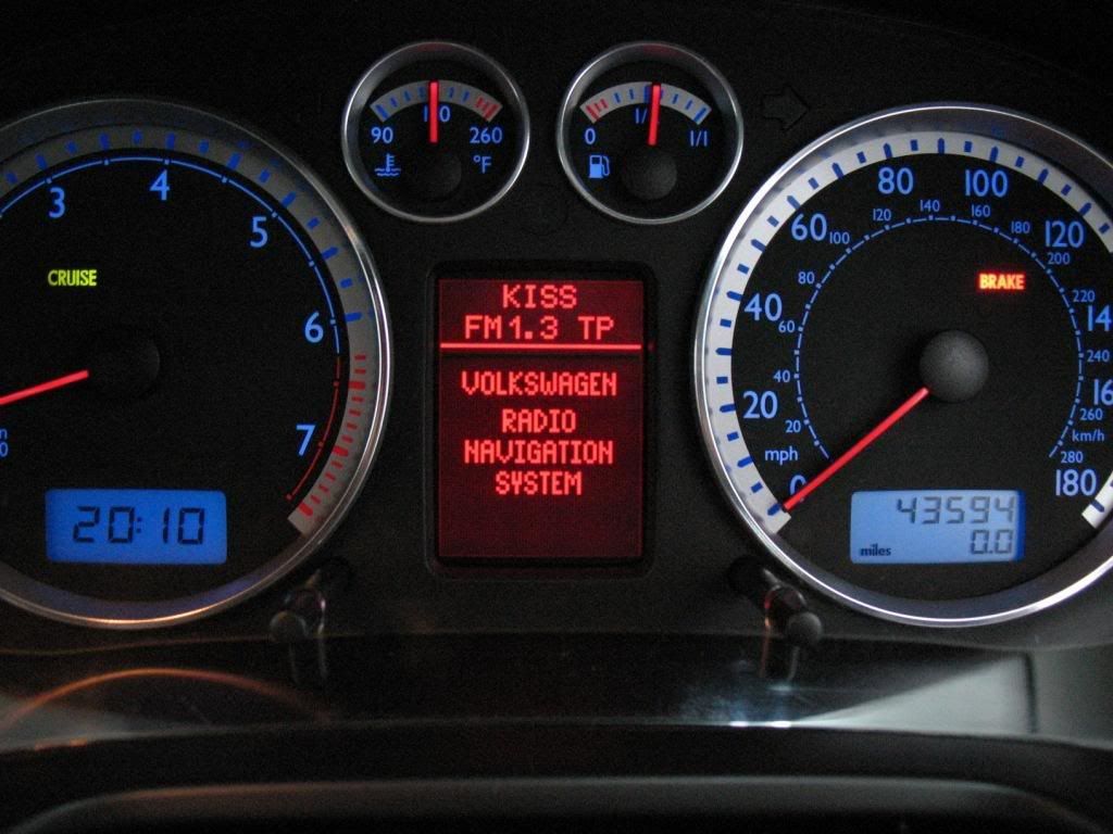 'New' clocks....... Interior and Exterior R32OC VW Golf R32, Golf