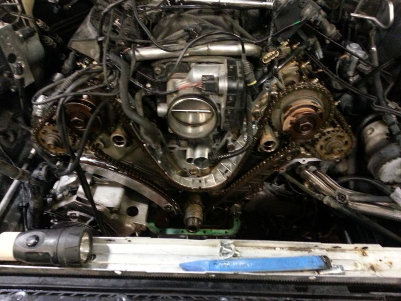 e39 97' 540i timing chain guides replacement