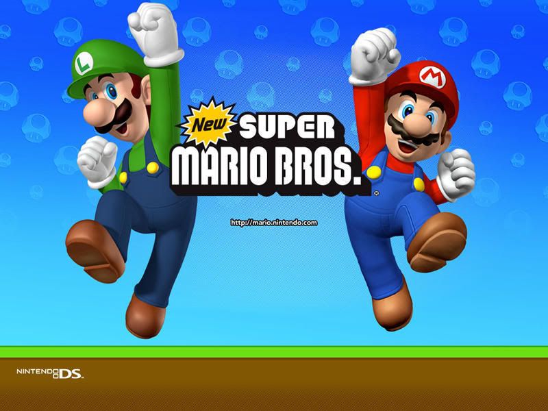 super mario bros wallpaper. super mario brothers big 3d