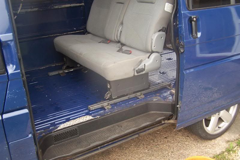 Fitted my bongo seats today easy The Brickyard