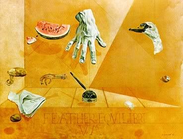 'Feather Equilibrium' de Salvador Dali