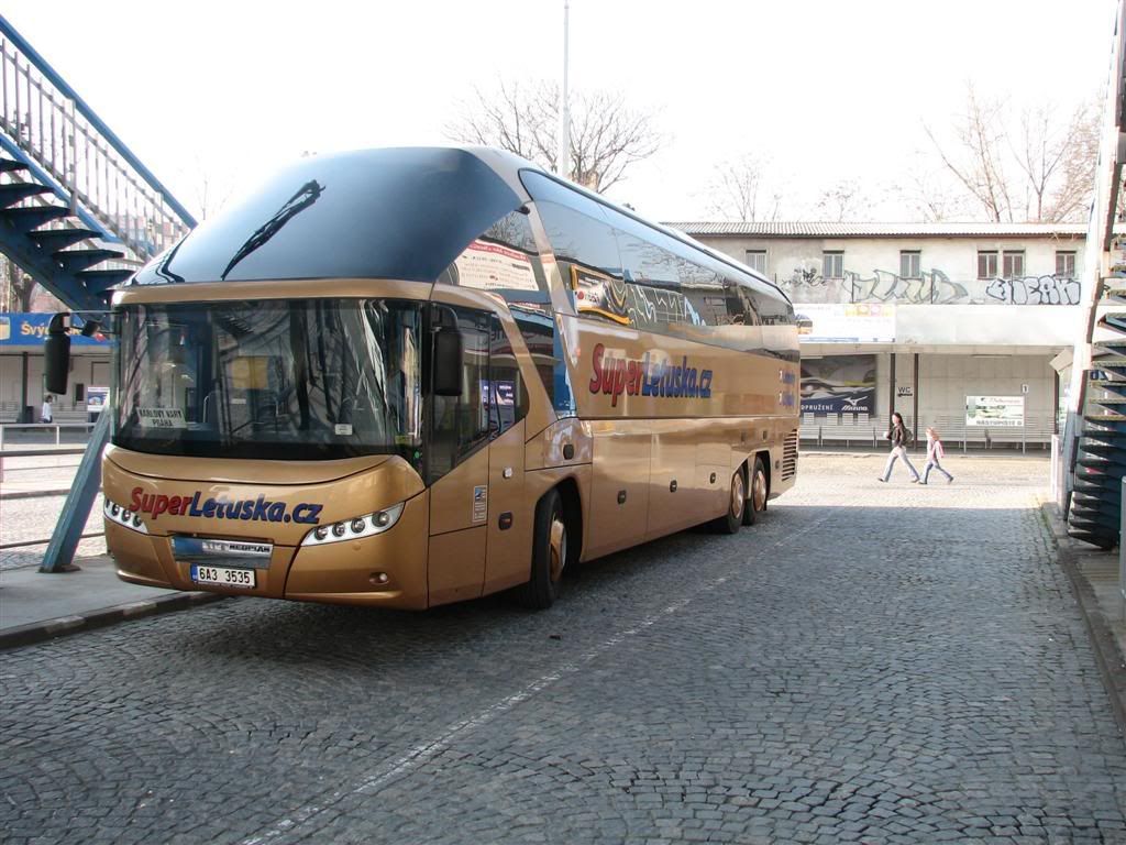 in this Neoplan Starliner