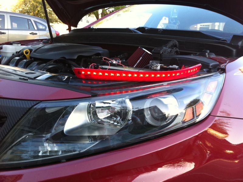 Rear Bumper light up Reflectors. Self made and work and look good.