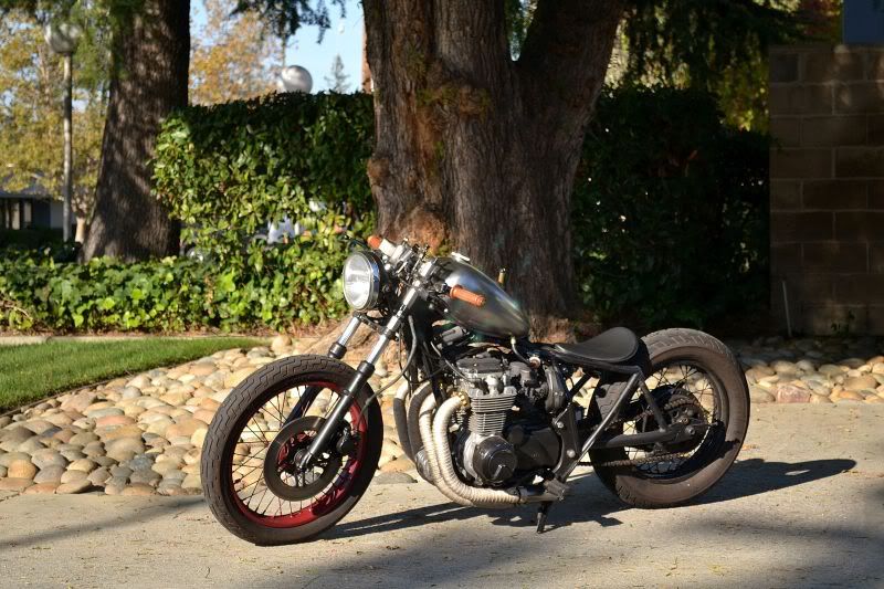 81 Cb650 custom fuel honda tank #3