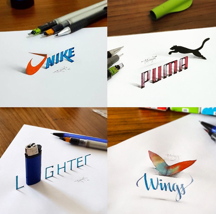 3D Calligraphy