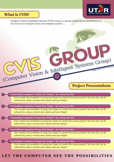 'Old CVIS Poster Design'